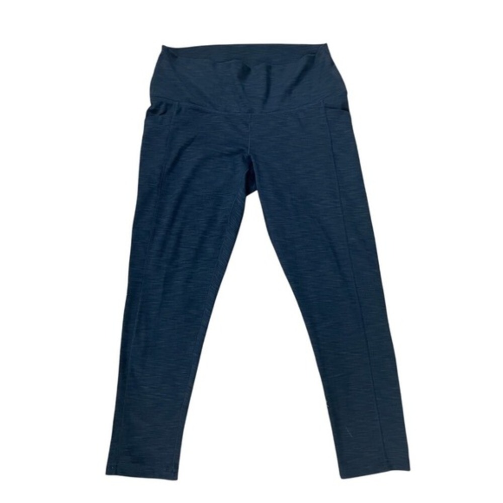 Prana High Rise Leggings Athletic Side Pocket Workout Gym Activewear